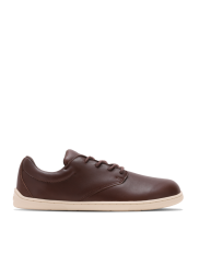 Unisex kožené barefoot tenisky Be Lenka Cityscape - Dark Brown