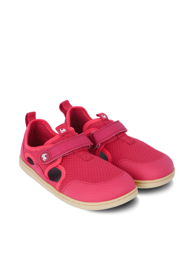 Dětské barefoot sandály Be Lenka Zest - Berry - Barva: Berry Zest, Velikost: 34
