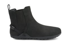 VÝPRODEJ Dámské kožené barefoot chelsea boty Xero Shoes Tari - Black
