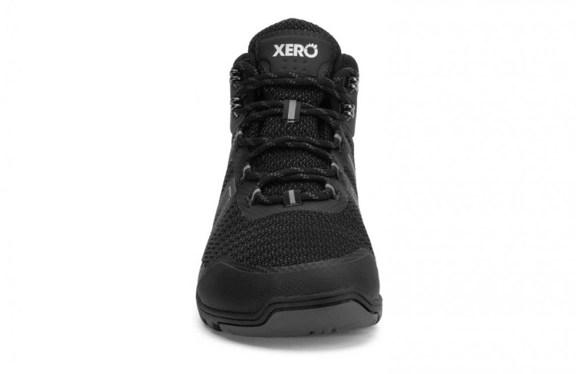 XERO Xcursion Fusion – Pánské turistické barefoot boty s membránou - Barva: Black Titanium, Velikost: 40