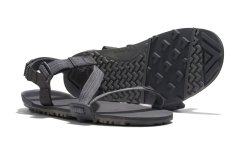 Pánské turistické barefoot sandály Xero Shoes Z-Trail EV - Steel Gray Asphalt