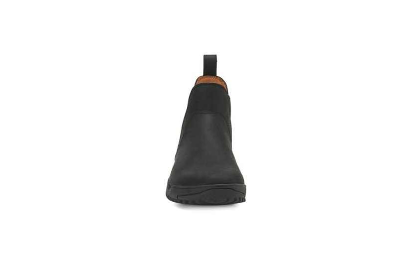 Dámské kožené barefoot chelsea boty Xero Shoes Ridgeway Chelsea - Black