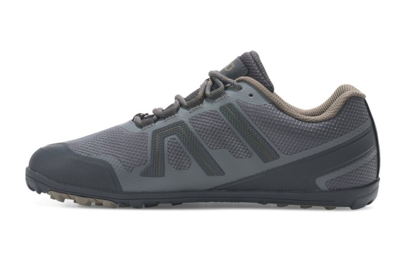 Pánské voděodolné trailové barefoot boty Xero Shoes Mesa Trail WP - Steel Gray Asphalt - Velikost: 42,5