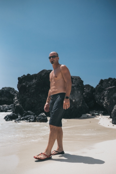 Xero Aqua Cloud - pánské barefoot sandály do vody i na souš - Barva: Černá, Velikost: 46