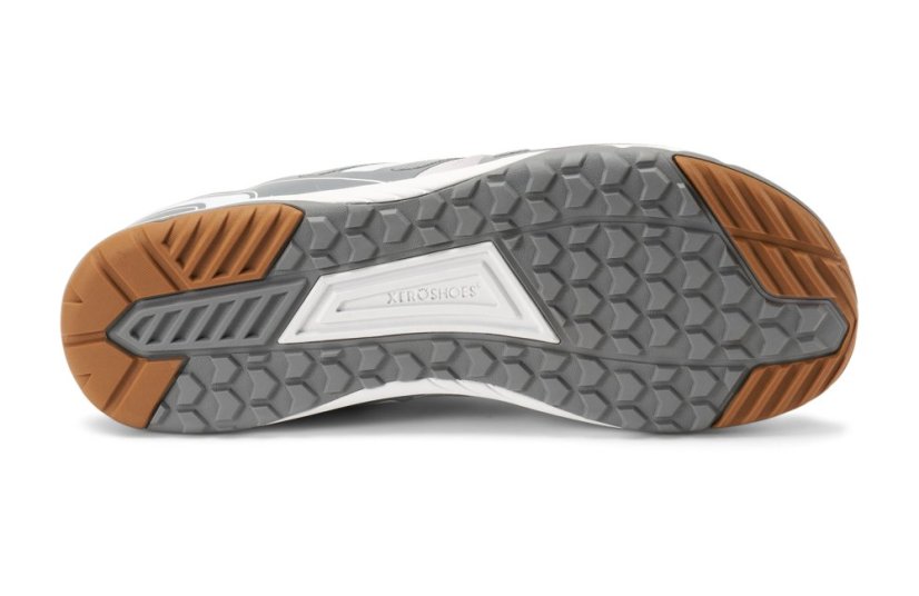 VÝPRODEJ Pánské běžecké barefoot boty Xero Shoes HFS II - Grey White - Barva: Grey White, Velikost: 40