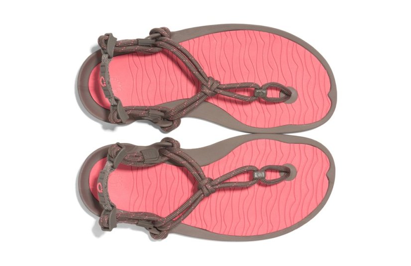 Dámské barefoot sandály Xero Shoes Aqua Cloud - Morel Susnet Coral