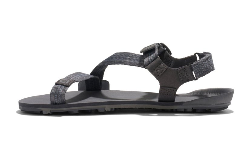 Pánské turistické barefoot sandály Xero Shoes Z-Trail EV - Steel Gray Asphalt - Barva: Steel Gray Asphalt Z-Trail Men, Velikost: 45