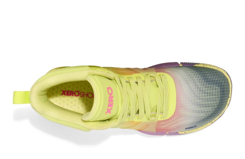 Dámské barefoot halové boty Xero Shoes X1 Mid - Sunny Lime