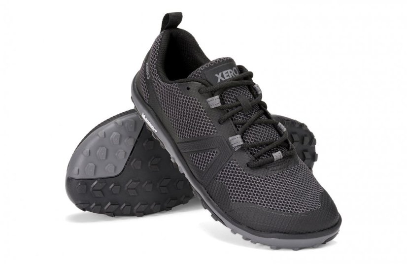 XERO Scrambler Low MAN - pánské trailové a trekové barefoot boty - Barva: Černá, Velikost: 44