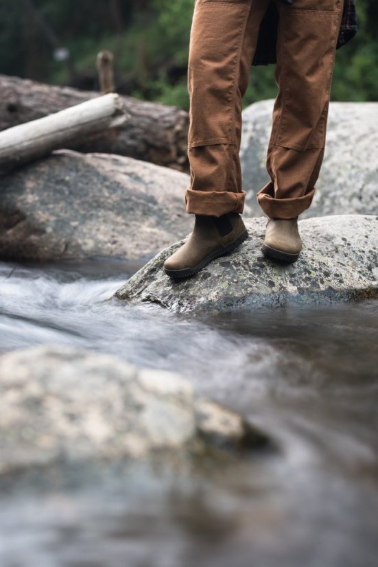 Xero Shoes Ridgeway Chelsea – dámské barefoot kožené chelsea boty