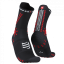 COMPRESSPORT Běžecké ponožky PRS V4.0 TRAIL - Barva: Černá-červená, Velikost: T2