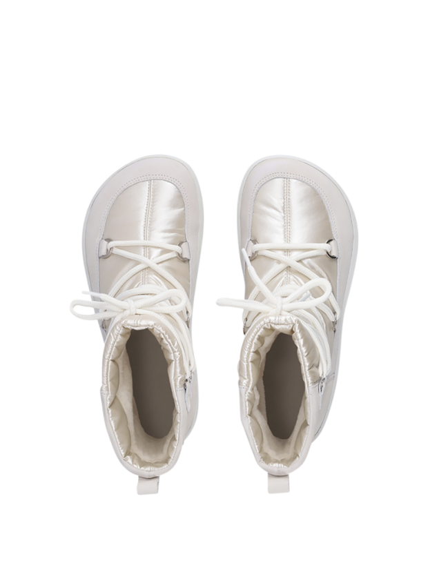 DOPRODEJ Dámské zimní barefoot boty Be Lenka SnowFox - Pearl White - Barva: Pearl White, Velikost: 37