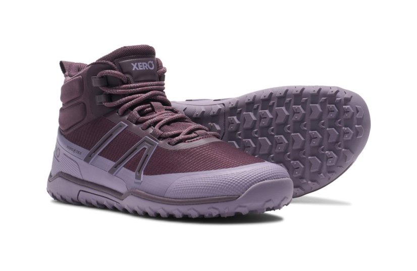 VÝPRODEJ Dámské voděodolné turistické barefoot boty Xero Shoes Scrambler Trail Mid WP
