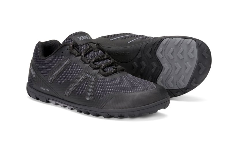 Dámské voděodolné trailové barefoot boty Xero Shoes Mesa Trail WP - Black - Velikost: 36
