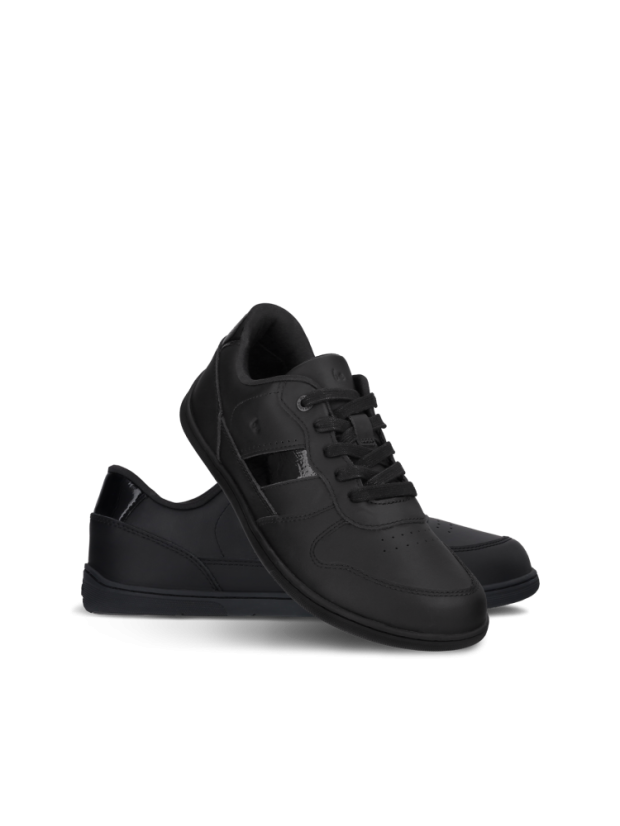 Unisex kožené barefoot tenisky Be Lenka Cellestia - Black Shinny Black - Barva: Black Shinny Black Cellestia, Velikost: 41