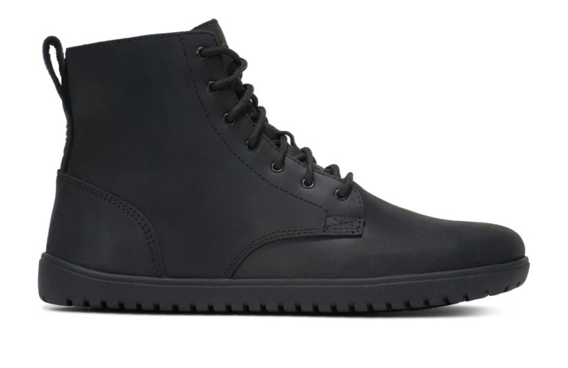 Pánské kožené barefoot kotníkové boty Xero Shoes Denver Leather II - Barva: Black Denver II, Velikost: 39,5