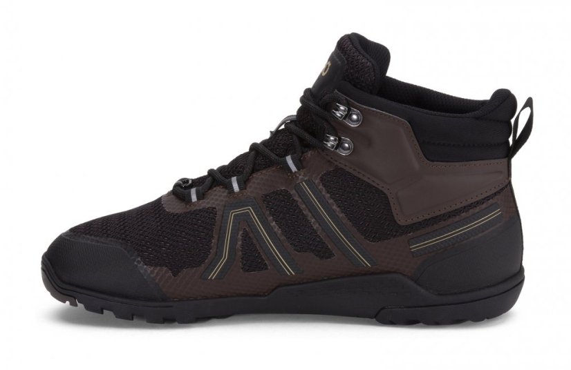 XERO Xcursion Fusion – Pánské turistické barefoot boty s membránou - Barva: Black Titanium, Velikost: 40