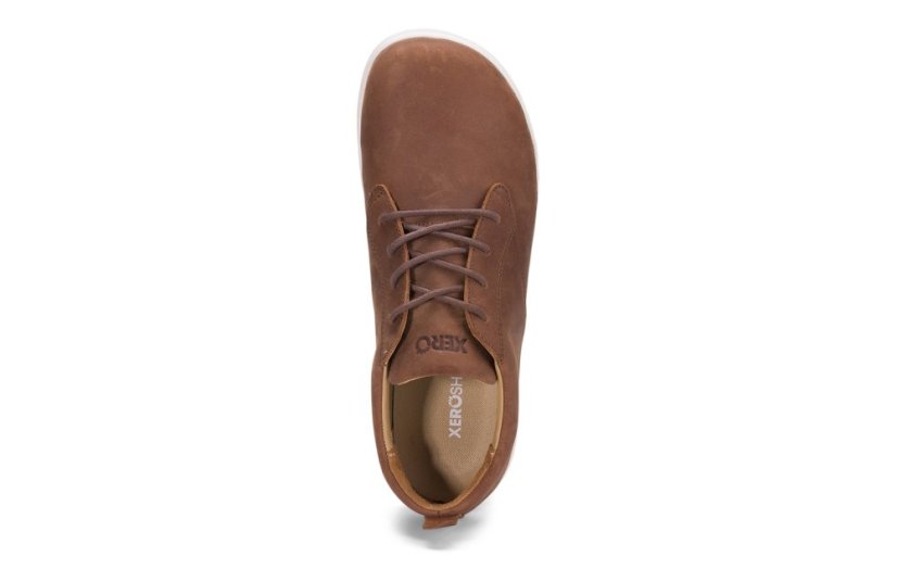 Pánské městské barefoot boty Xero Shoes Glenn - Brown - Velikost: 41