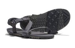 Pánské turistické barefoot sandály Xero Shoes Z-Trail EV - Steel Gray Asphalt