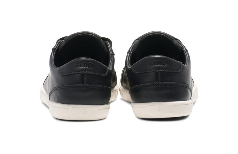 Dámské kožené barefoot tenisky Xero Shoes Dillon Leather - Black - Velikost: 36,5