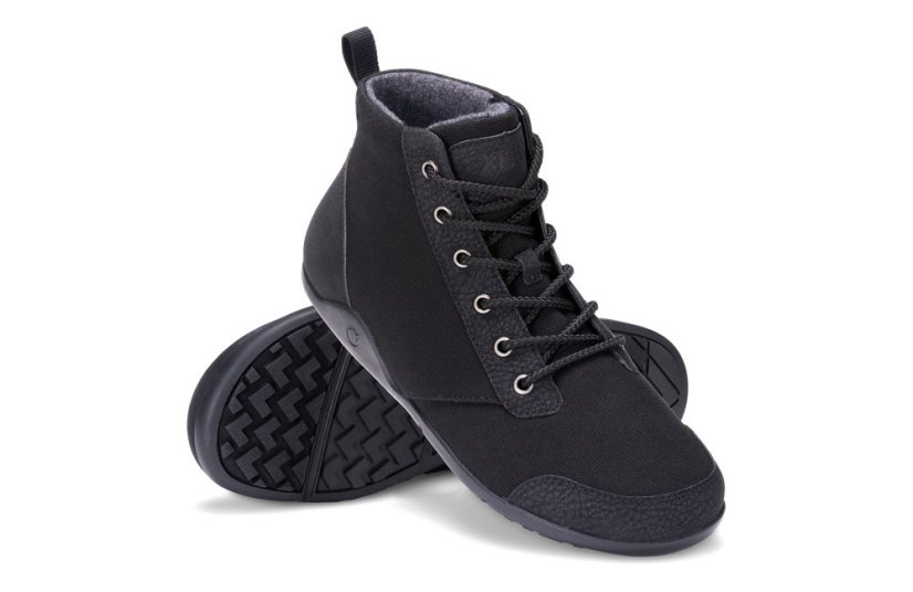 VÝPRODEJ Pánské barefoot kotníkové boty Xero Shoes Denver - Black