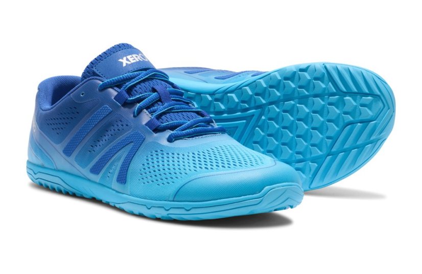 Pánské běžecké barefoot boty Xero Shoes HFS II - Blue Lolite Aquarius Gradient - Barva: Blue Lolite Aquarius Gradient, Velikost: 46