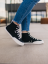 Unisex kotníkové barefoot tenisky Be Lenka Rebound High Top - Black White - Barva: Black White Rebound HT, Velikost: 47