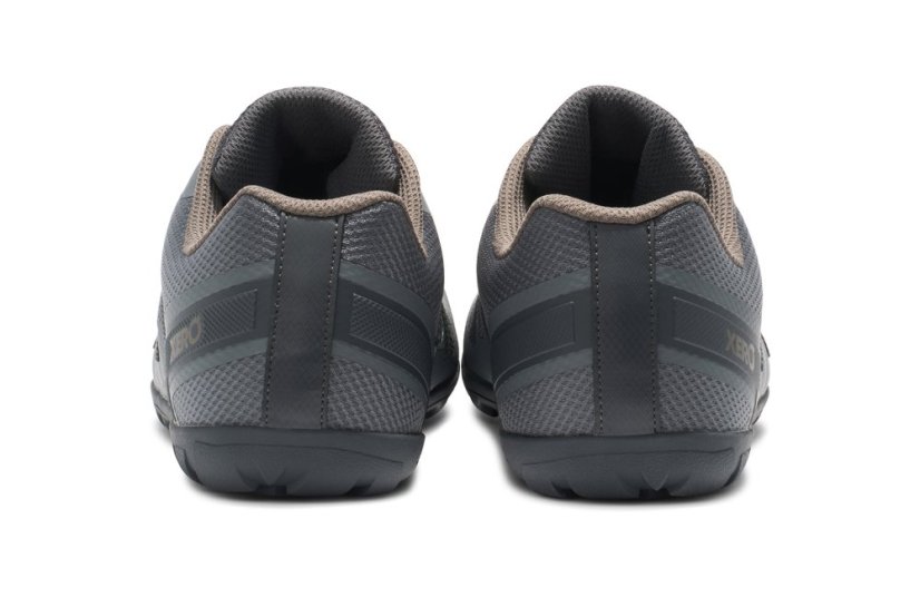 Pánské voděodolné trailové barefoot boty Xero Shoes Mesa Trail WP - Steel Gray Asphalt - Velikost: 42,5