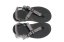 VÝPRODEJ Pánské turistické barefoot sandály Xero Shoes H-Trail - Steel Gray - Barva: Steel Gray Lolite H-Trail Men, Velikost: 48