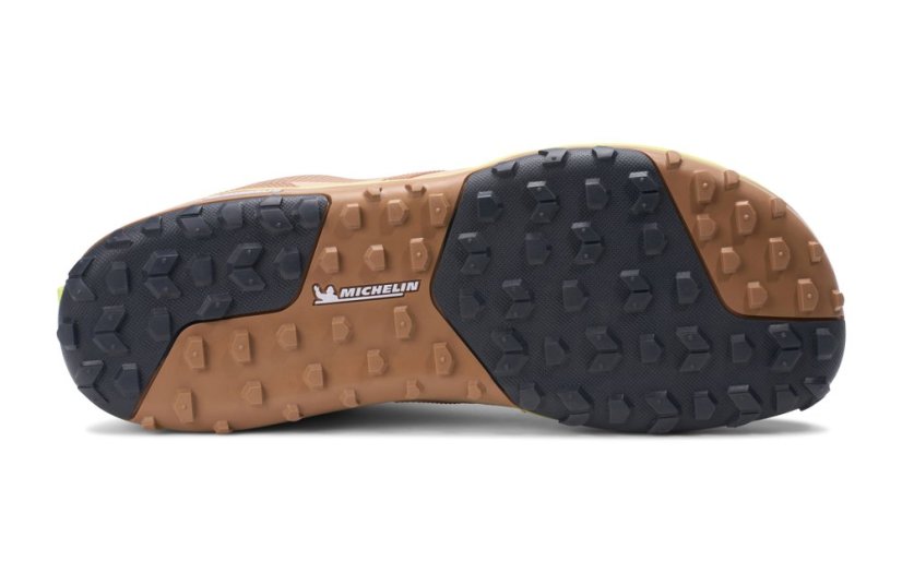 VÝPRODEJ Pánské trailové barefoot boty Xero Shoes Scrambler Low EV - Dark Irish Cream