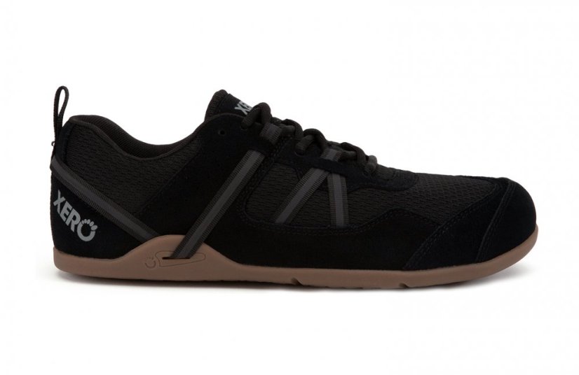 XERO Prio Suede pánské barefoot - Barva: Black Gum, Velikost: 44,5