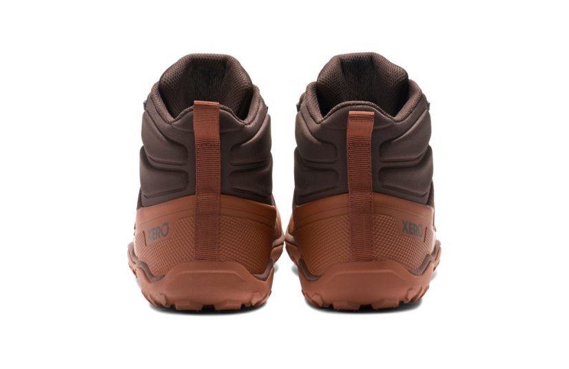 VÝPRODEJ Pánské voděodolné turistické barefoot boty Xero Shoes Scrambler Trail Mid WP - Barva: Java Brown Mocha Bisque (Men Trail), Velikost: 48