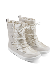 DOPRODEJ Dámské zimní barefoot boty Be Lenka SnowFox - Pearl White