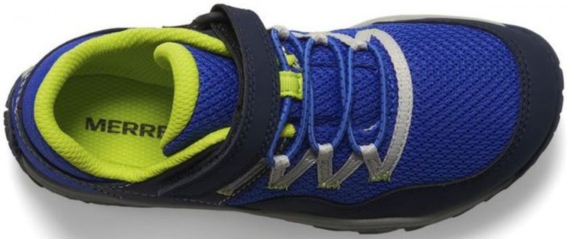Merrell Trail Glove 7 dětské - Barva: Blue/Lime, Velikost: 30