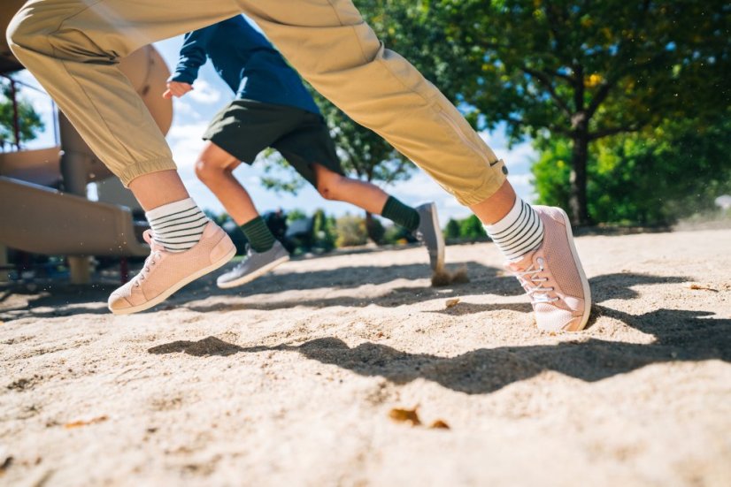 Xero Shoes Dillon Knit Big Kids - lehké barefoot tenisky pro děti