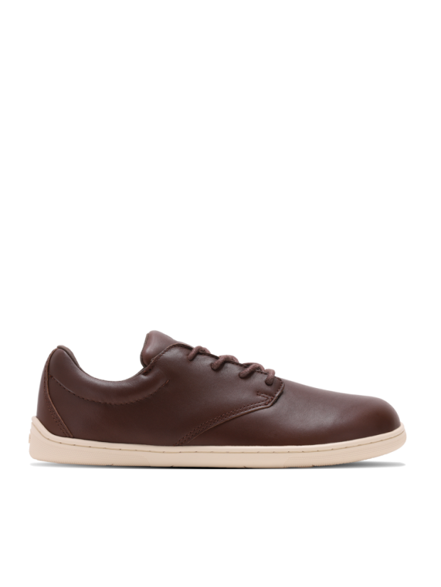 Unisex kožené barefoot tenisky Be Lenka Cityscape - Dark Brown - Barva: Dark brown Cityscape, Velikost: 43