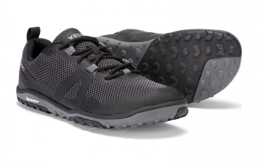 XERO Scrambler Low MAN - pánské trailové a trekové barefoot boty - Barva: Černá, Velikost: 44