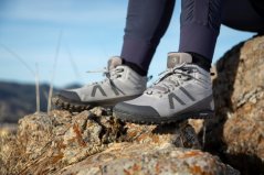 XERO Scrambler Mid II WOMEN - dámská turistická barefoot obuv s podrážkou Michelin Fiberlite