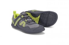 Dětské barefoot boty Xero Shoes Prio Big Kids - Gray/Lime