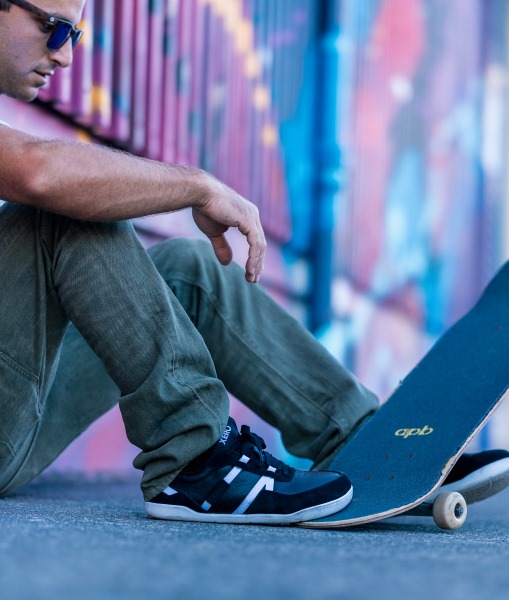 XERO Kelso pánské barefoot polobotky - Barva: Černá, Velikost: 40