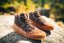 VÝPRODEJ Pánské voděodolné turistické barefoot boty Xero Shoes Scrambler Trail Mid WP - Barva: Java Brown Mocha Bisque (Men Trail), Velikost: 48