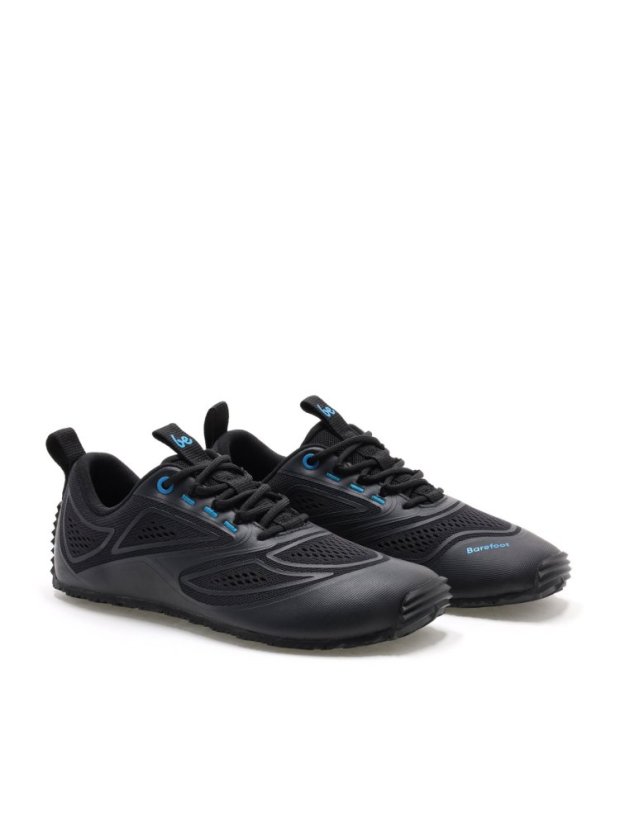 Unisex barefoot tenisky Be Lenka TrailTech - Black Blue - Barva: Black Blue TrailTech, Velikost: 44