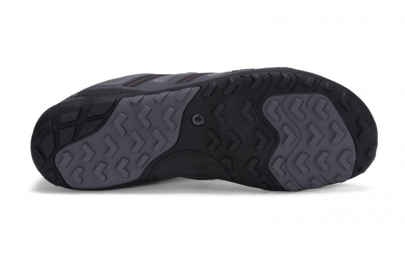 Pánské trailové barefoot boty Xero Shoes Mesa Trail II - Steel Gray/Orange - Velikost: 44,5