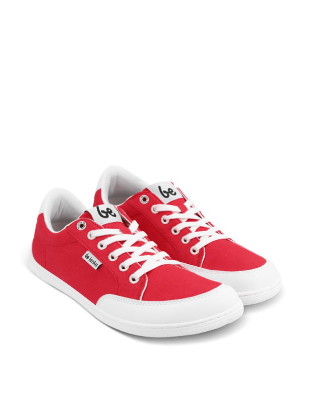 Unisex barefoot tenisky Be Lenka Rebound - Red White