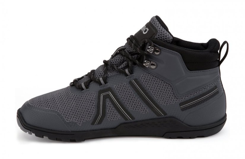 XERO Xcursion Fusion – Pánské turistické barefoot boty s membránou - Barva: Black Titanium, Velikost: 40