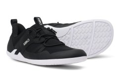Dámské barefoot slip-on boty Xero Shoes Prio Cost - Black White