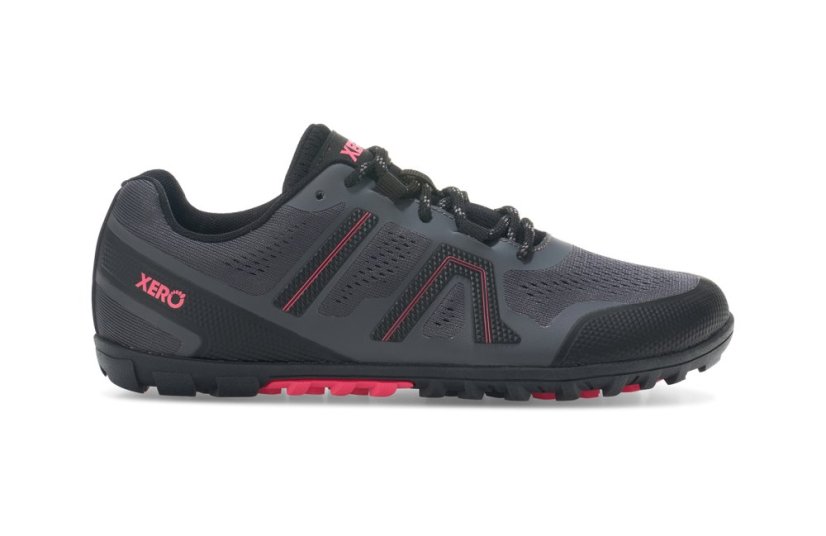 Dámské trailové barefoot boty Xero Shoes Mesa Trail II - Asphalt Raspberry - Velikost: 36