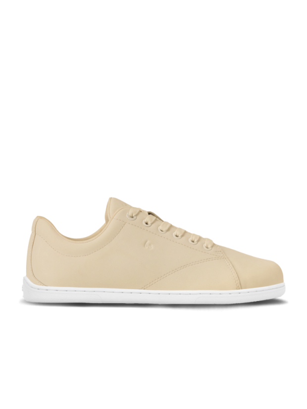 Unisex kožené barefoot tenisky Be Lenka Core - Beige - Barva: Beige Core, Velikost: 38