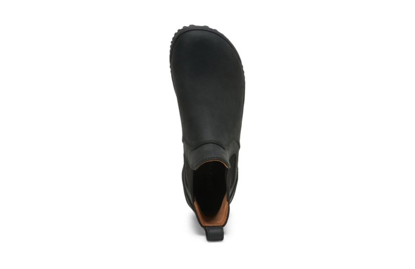 Dámské kožené barefoot chelsea boty Xero Shoes Ridgeway Chelsea - Black