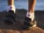 COMPRESSPORT Běžecké ponožky  PRS V4.0 RUN LOW - Barva: Bílá-modrá, Velikost: T3